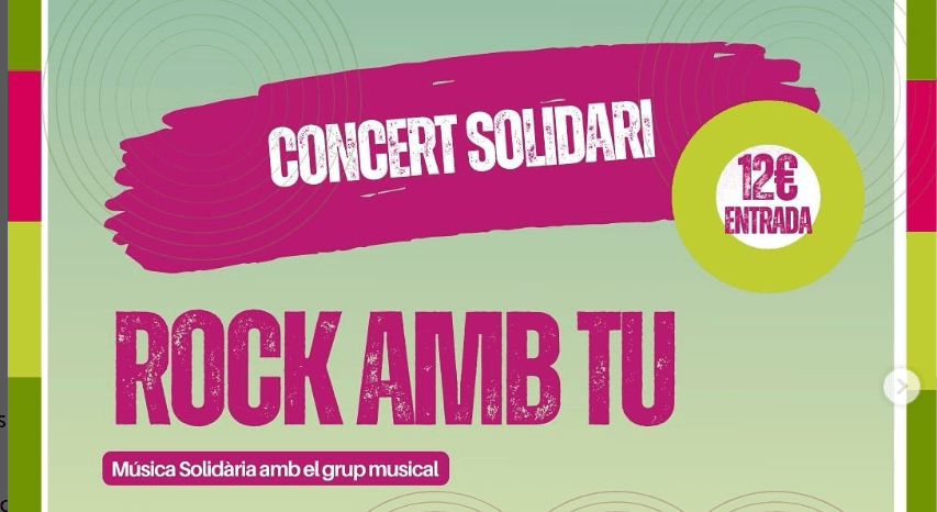 Concert solidari 'ROCK AMB TU'
