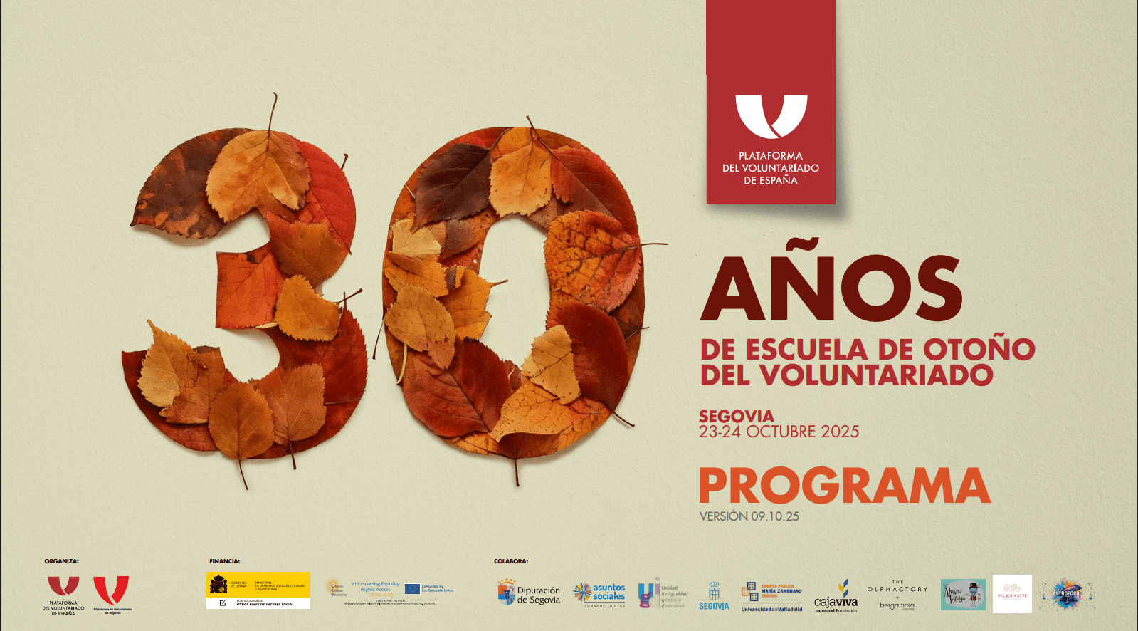La FCVS compartirà bones pràctiques sobre digitalització i IA a la 30 edició de la Escuela de Otoño del Voluntariado