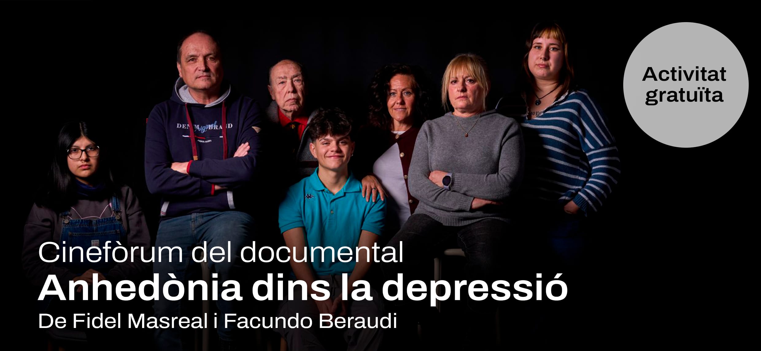 Cinefòrum del documental 'Anhedònia dins la depressió'